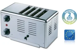 Grille Pain Professionnel Vertical - 4 Rubans - Sofraca