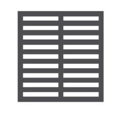 Grille pour Table Réfrigérée 600 - Combisteel