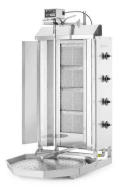 Grill à gaz à kebab Profi Line 12kW 470x550x(H)1150 mm - Hendi