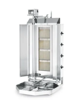 Grill à gaz à kebab Profi Line 12kW 470x550x(H)1150 mm - Hendi