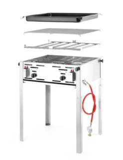 Grill-Master Maxi 116kW 650x540x(H)840 mm - Hendi