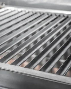 Grill Ouvert Lite Sans Base Réfractaire - Acier Inoxydable - 2 Brûleurs - Grille en V - Pujadas