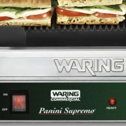 Grill Panini Contact Plaques en Fonte 2400 W - Waring