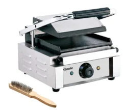 Grill Panini pour Professionnels - 214 x 214 mm - Bartscher