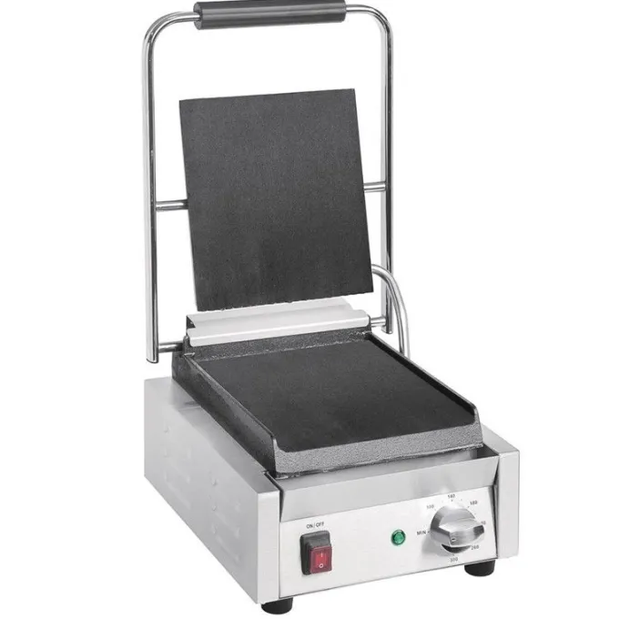 Grill Panini Professionnel Simple Lisse - 290 x 395 mm Bistro - Buffalo