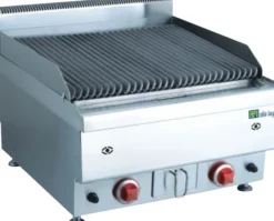 Grill Pierre de Lave au Gaz en Inox Gamme Top 650 - 14,4 kW - AFI Collin Lucy