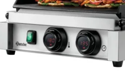Grill professionnel à panini Électronique - 340 x 220 mm - Bartscher