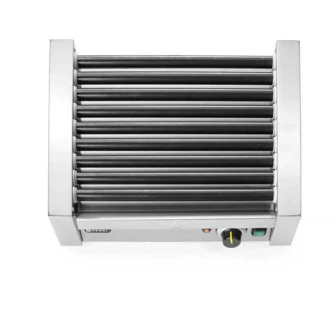 Grill Roulant pour Saucisses - 1 zone - 9 rouleaux - Hendi