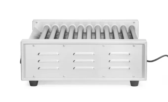 Grill Roulant pour Saucisses - 2 Zones - 11 Rouleaux - Hendi
