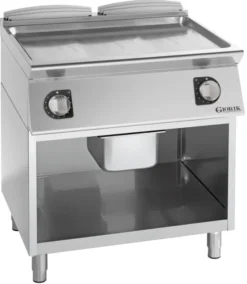 Grills Electriques, acier chromé, surface de cuisson doubles-lisses - Giorik - FLE941GCRX