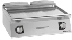 Grills Electriques, acier chromé, surface de cuisson doubles-lisses - Giorik - FLE741TCRX