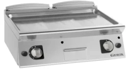 Grills Gaz, acier chromé, surface de cuisson doubles-lisses - Giorik - FLG941TCRX