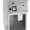 Grills Gaz, acier chromé, surface de cuisson simples-rainurées - Giorik - FRG92GCRX