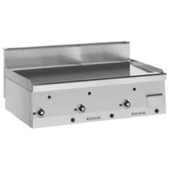 Grills Gaz, acier inoxydable, triples lisses - Giorik