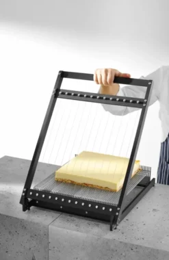 Guitare pâtisserie simple, Noir, 636x441x(H)109mm - Hendi