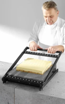 Guitare pâtisserie simple, Noir, 636x441x(H)109mm - Hendi