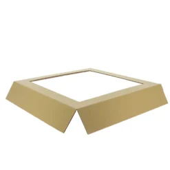 Gusteo Cloche carton carré 36.5x36.5 cm - Lot de 100 - Créapak
