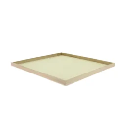Gusteo plateau carré bois 38x38 cm - Lot de 20 - Créapak
