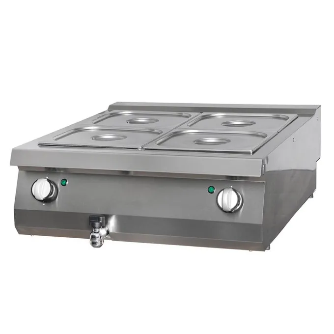 Heavy Duty Bain Marie - Double - Prof. 70 cm - Électrique - Maxima