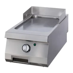 Heavy Duty Plaque de Gril - Lisse - Simple - Prof. 70 cm - Électrique - Maxima