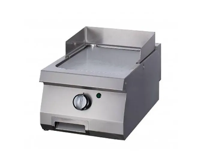 Heavy Duty Plaque de Gril - Lisse - Simple - Prof. 70 cm - Gaz - Maxima