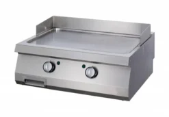Heavy Duty Plaque de Gril - Lisse - Double - Prof. 70 cm - Gaz - Maxima