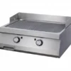 Heavy Duty Plaque de Gril - Rainuré - Double - Prof. 70 cm - Gaz - Maxima