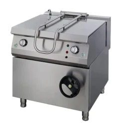Heavy Duty Sauteuse Basculante - 50 L - Double - Prof. 70 cm - Élec. - Maxima