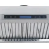 Hotte Aspirante avec Moteur 1530 m3/h - 1200 mm - Combisteel