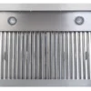 Hotte Aspirante Professionnelle Inox avec Moteur 900 mm - Combisteel