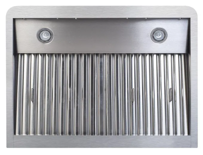 Hotte Aspirante Professionnelle Inox avec Moteur 900 mm - Combisteel