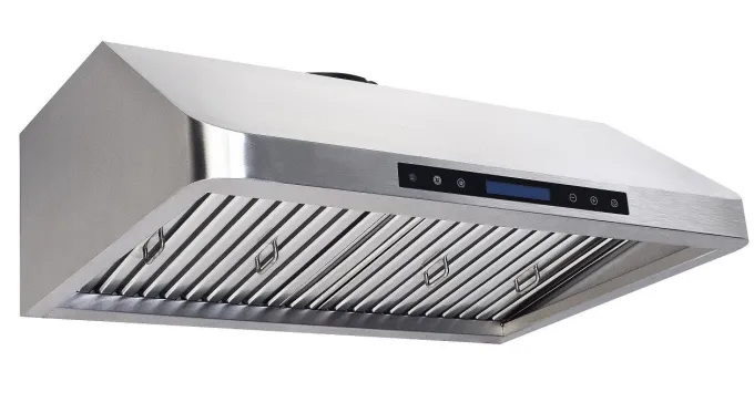 Hotte Aspirante Professionnelle Inox avec Moteur 900 mm - Combisteel