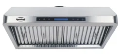 Hotte Aspirante Professionnelle Inox avec Moteur 900 mm - Combisteel
