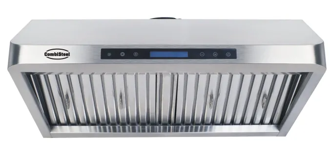 Hotte Aspirante Professionnelle Inox avec Moteur 900 mm - Combisteel