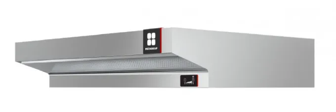Hotte Inox pour Four à Pizza FLAME 6 sans Moteur - PizzaGroup
