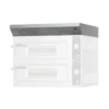 Hotte Inox pour Four à Pizza Modèle MAX9F et MAX18F sans Moteur - PizzaGroup