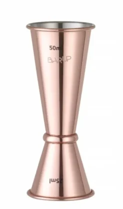 Jigger BarUp Inox Cuivré - 30/50 ml - Ø45x(H)114 - Hendi