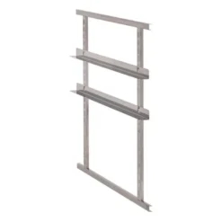 Kit de 4 Glissières Inox Ajustables et 2 Cadres Métalliques pour DW585 - Cambro