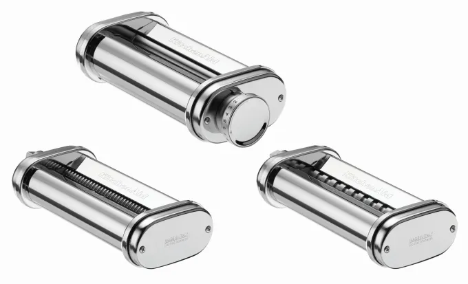 Kit de Laminage à Pâtes Pour KitchenAid - Set de 3 - Bartscher