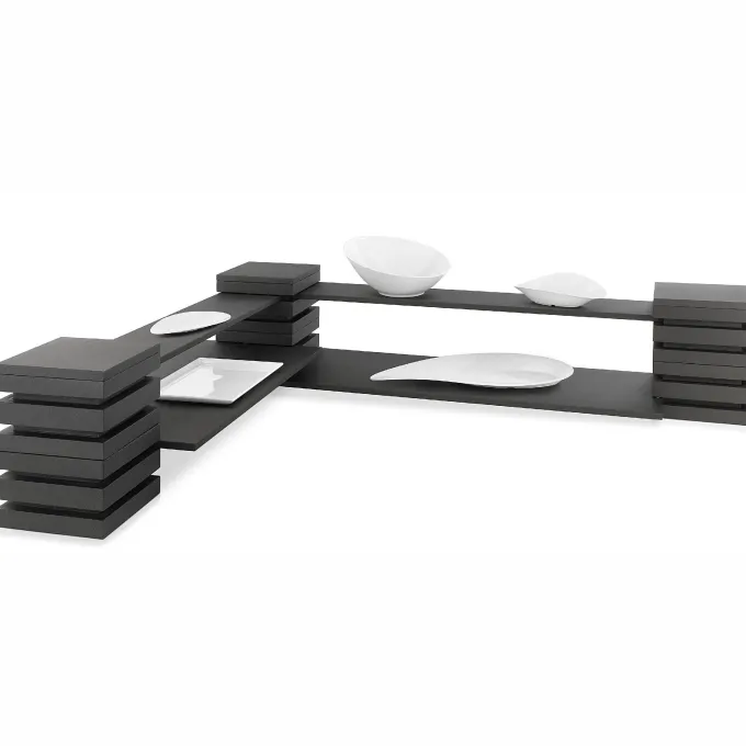 Kit Présentoir Buffet Cubic® en Angle 2 Niveaux - Pujadas