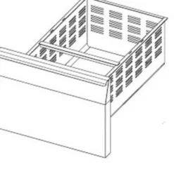 Kit Tiroir GN 1/1 pour Soubassement Réfrigéré Série 700 - AFI Collin Lucy