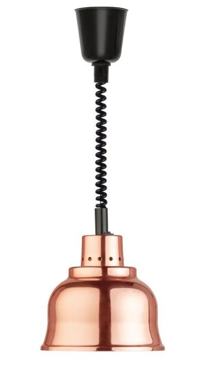 Lampe Chauffante Abat-Jour Cuivre Cordon Extensible - Pujadas