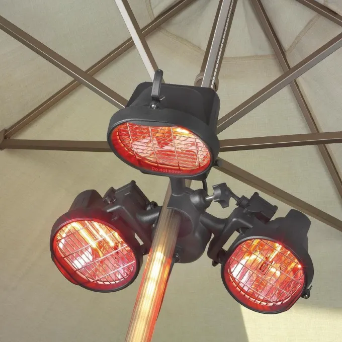 Lampe Chauffante de Parasol Electrique - 1500W