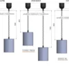 Lampe chauffante suspendue Tube - Infra-rouge - 800 à 1800 mm - 75°C - Sofraca