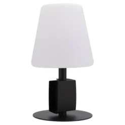 Lampe LED de table avec trois ardoises tags - IP65 résistant a l'eau, intensité reglable, technologie LED avec batterie incluse. - Securit