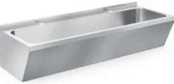 Lavabo Double en Acier Inoxydable L 1200 mm - Combisteel