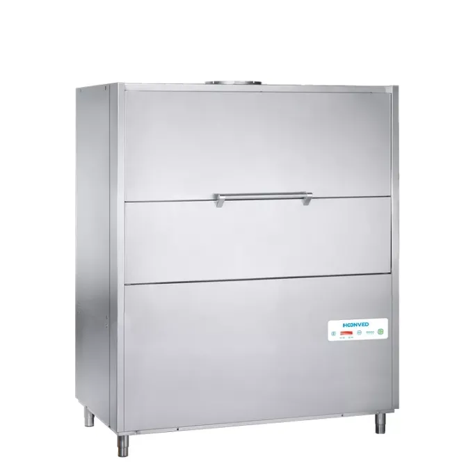 Lave-Batterie Panier 1320x700 avec Break Tank - Hauteur Passage 670 mm - Hoonved