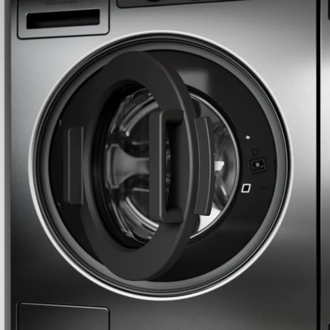 Lave-linge professionnel Inox 6.5 kg - Vanne de vidange- Asko