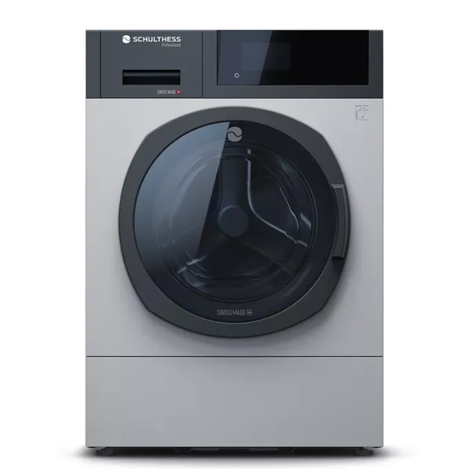 Lave-Linge Professionnel 8 Kg Gris Mat Vanne 400 V - Schulthess