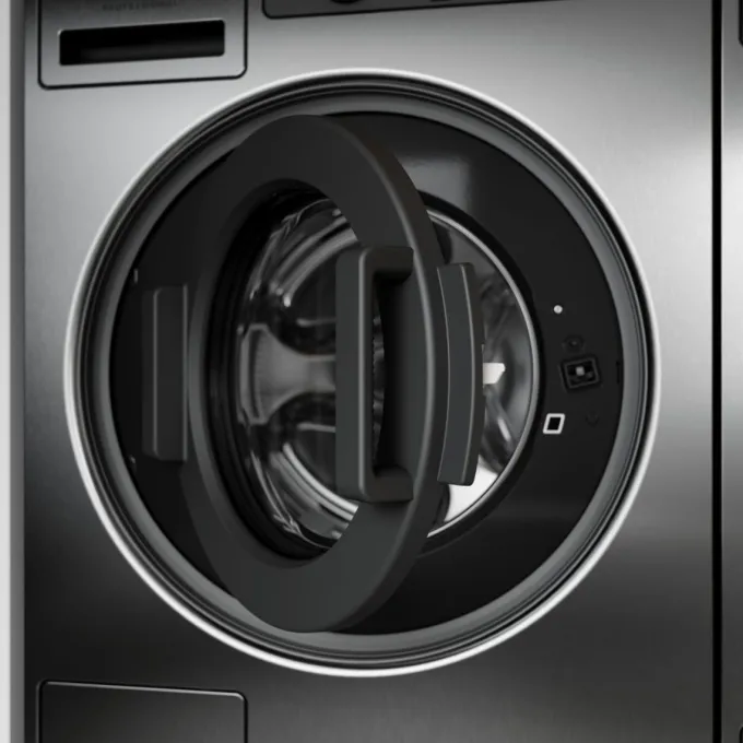 Lave-linge professionnel Titane 7kg - pompe de vidange - Asko